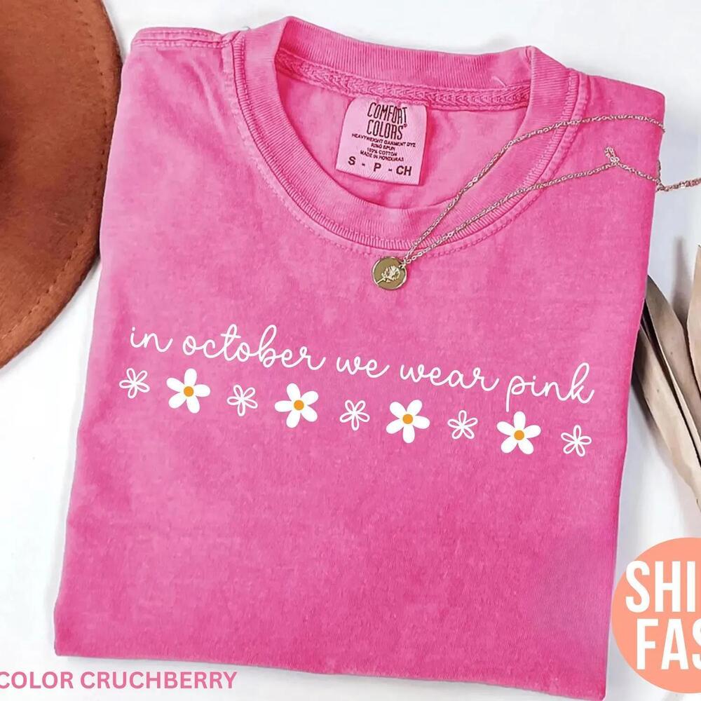 In October We Wear Shirt,  Shirt, Cancer